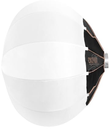 ZHIYUN [Official] 85cm Laterne Softbox Bowens, Universal für Licht mit Bowens Mount, für ZHIYUN G200/ G300/B100/B200/B300/B500 Videoleuchte Professionell | Für Fotostudio, Videoaufnahmen, Porträtaufnahmen für G200/B-Serie/X100 X200 Serie