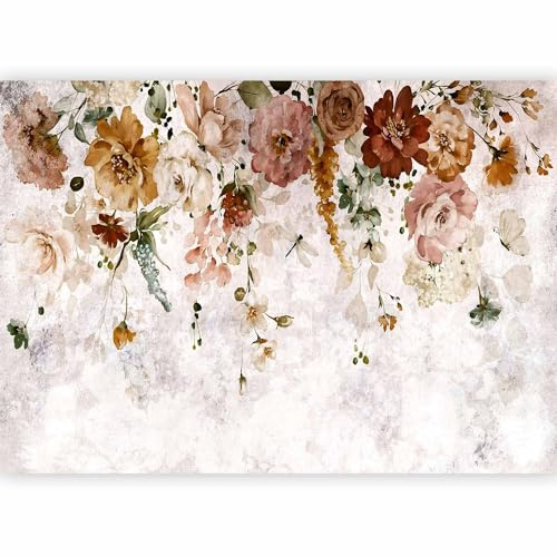 murando - Carta da Parati Moderna per Soggiorno, Floreale, 400x280 cm | Fotomurali in TNT, Decorazione da Muro XXL, Carte da Parati Moderne, Bellissimi, Produzione Europea