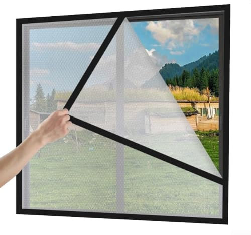 Fensterisolierungs-Set, Innenfenster-Schrumpffolie, PVC-Folie, isolierende Schrumpffolie für Fenster, Zugluftstopper, wasserdicht, staubdicht (120 x 160 cm)