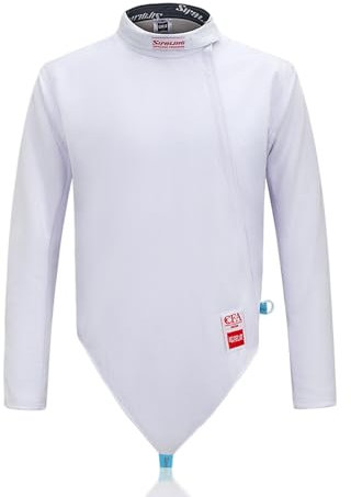 Fechten Jacke 450N für Floretspen, Unisex-Fechterkostüm, Fechten Ausrüstung für Erwachsene & Kinder - Rechte Hand (50#)