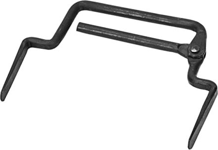 DIYEAH Morsetto Per Mattoni in Acciaio Resistente, Strumento Clip Da Cantiere Multifunzionale Per Sollevamento Mattoni, Attrezzo Per Morsetti Da Giardino Design Allargato e Blocco Rapido