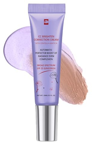 CC Cream Dull Correct Crème Soin automatique du teint, avec Centella Asiatica, fond de teint coréen, SPF 25, améliore le teint et hydrate, imperméable et durable