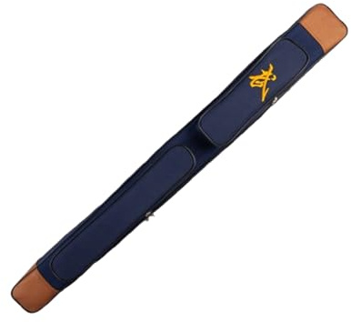 Fäktningsväska, Dubbelskiktad Taichi Svärd Bärväska Flerfärgad 100-118cm(Blue Double Sword Bag,100 cm)