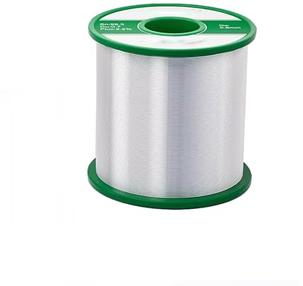 Fil à souder sans plomb 100 PPM 700 g avec contenu 2 % de flux de soudure électrique en alliage à souder 99,3 % étain -0,6 mm