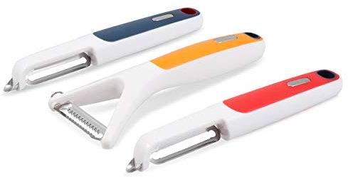 Zyliss E950031 Smooth Glide 3 Piece Peeler Set