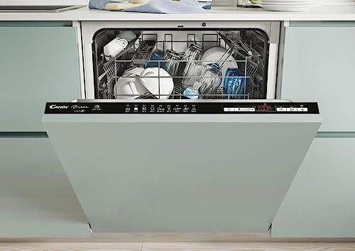 Candy CDIN 4D350PB - Lavastoviglie a Scomparsa totale, Installazione Incasso, 13 Coperti, Classe A+++ WiFi