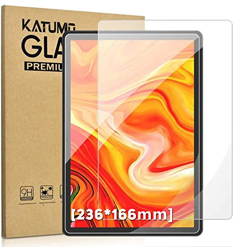 KATUMO 2 Pack 10 Inch Tablet Screen Protector, 10.1 inch Tempered Glass compatible with Freeski/ZIBATIS/Blackview/Padgene/VANKYO S30 / MEBERRY/Pritom 10 Tablet