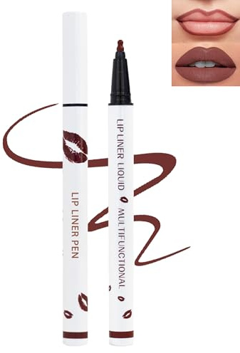 Crayon à lèvres mat, marqueur à lèvres rouge cerise et encre à lèvres, longue durée de vie, gloss à lèvres imperméable, tenue 24 heures, rouge à lèvres contour des lèvres, maquillage, cadeau pour