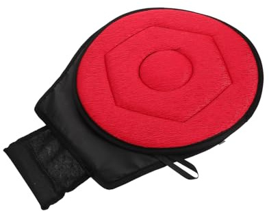 SWOOMEY Drehbares Autositzkissen 360 Grad Rotation aus Gewebe und Eva Tragbares Sitzkissen für Auto und Reisen Bequemes Sitzkissen für Outdoor Aktivitäten
