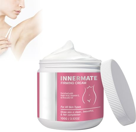 HASAIKA® Aufhellende Creme, Hautaufhellungscreme für Achselhöhlen, Bleichcreme für den Intimbereich, die Achselhöhlen, die Ellbogen, die Innenseite der Oberschenkel und die Knie. (100 g)