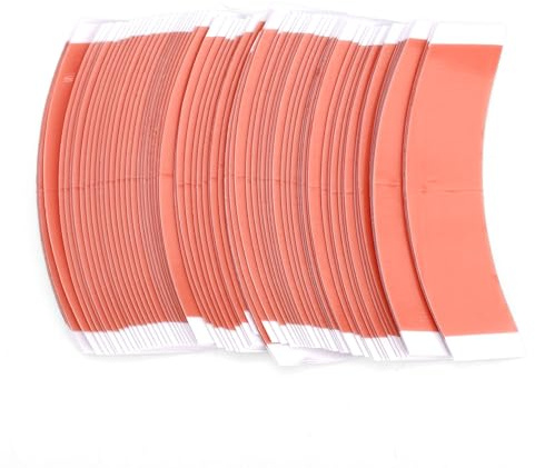 72stk Klebeband für Perücken Lace, Unsichtbares Wasserdichtes Doppelseitiges Klebeband für Perücken Lace Starkes Perückenbänder zum Befestigen von Haarteilen Haarverlängerungen (Doppelschicht)
