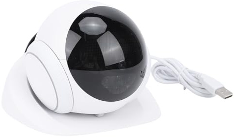 MENDUNER Moving Pet Camera with 360 View, 1080P Auto Follow Robot Camera for Dogs and Cats, 2 Way Audio, Night Vision, Pet Cameras Baby Monitor for Home Security, App Control