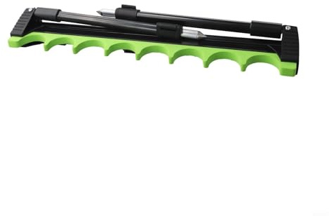 Supporto telescopico per canna da pesca, 2 sezioni, 4 gambe, 8 rig, kit con design lungo per pescatori che cercano e supporto compatto sulla riva