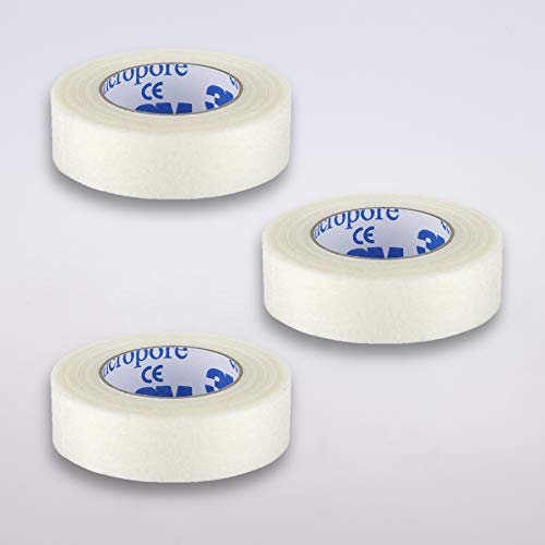 Papier Ruban Micropore Bande Cils Cils Cils Extensions Cils Cils Artificielle - 3 Rolle