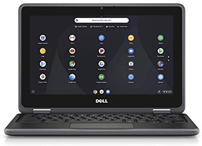 Dell Chromebook 11 3000 11.6 Inch HD LED-Backlit Laptop - (Black) Intel Celeron N3060, 4 GB RAM, 16 GB eMMC, Chrome OS