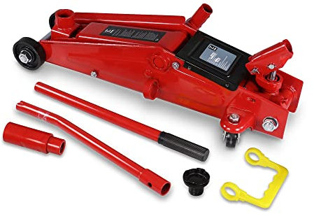 ENVA Hydraulischer Wagenheber SUV 2,5t, Profi Rangierwagenheber Car Jack mit 150 – 530 mm Hubhöhe Idealer KFZ-Wagenheber für SUV und Geländewagen bis 2,5 Tonnen
