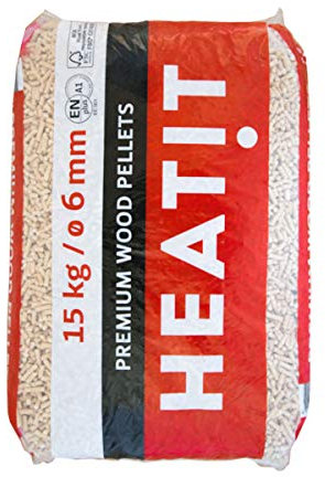 Pellets Heatit 15 kg Pellets 100 % sapin sans additifs