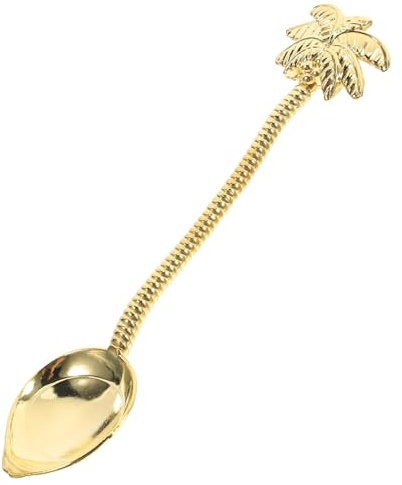 HEMOTON Retro Coffee Spoon Spoon Dessert Stirring Creative for Coffee Lovers for Desserts