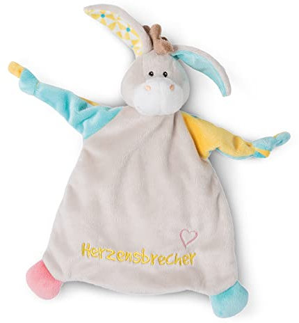 NICI Schmusetuch Esel Herzensbrecher 47132
