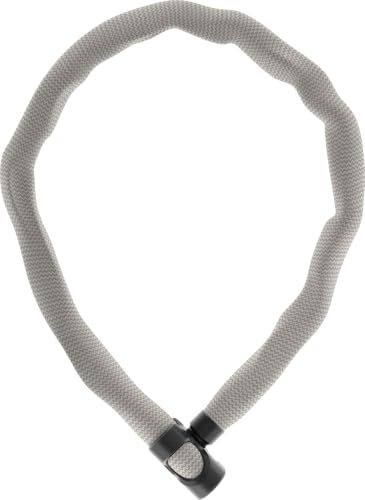 ABUS Kettenschloss IVERA Chain 7210 – Fahrradschloss mit hochflexibler IvyTex-Kunstfaserummantelung – ABUS Sicherheitslevel 8