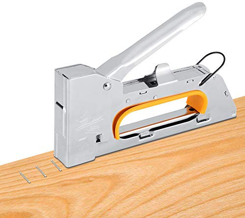 BORDSTRACT Graffettatrice Manuale, Cucitrice Per Mobili da Costruzione in Acciaio Inossidabile, Cucitrice Per Legno Resistente Per Mantenere Graffette