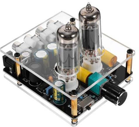 Gatuida Preamplificatore Valvolare Sottovuoto Preamplificatore Audio Stereo Ad Alta Fedeltà Per Giradischi Amplificatore Phono Per Impianto Audio Fai Da Te