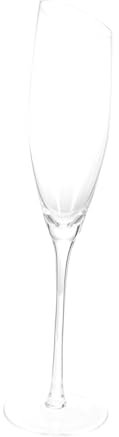 KICHOUSE 1pieza Copa De Vino De Cristal Transparente Vaso Elegante Para Champán y Cava Vidrio Para Fiestas y Celebraciones