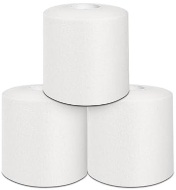 Pretape Vendaje de Espuma 7 cm x 27 metros | Pre Tape Venda Deportiva Underwrap (Blanco, 3 Rollos)
