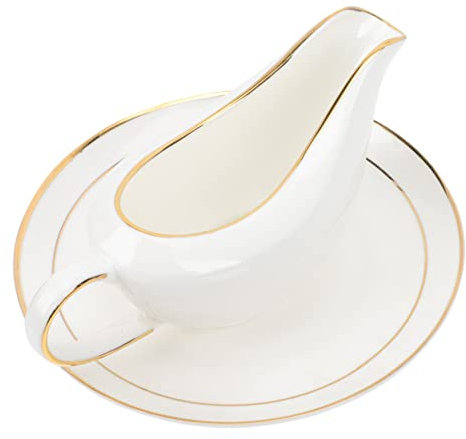 Alipis Ceramic Sauce Pot Sauce Cup Holder Tableware for Family Sharing Modern Kitchen