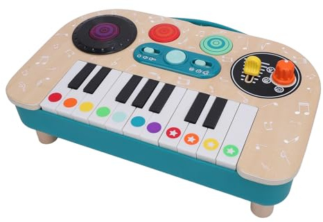 Set mixer musicale DJ per pianoforte e diversi effetti sonori, divertente e istruttivo, giocattolo per bambini e bambine