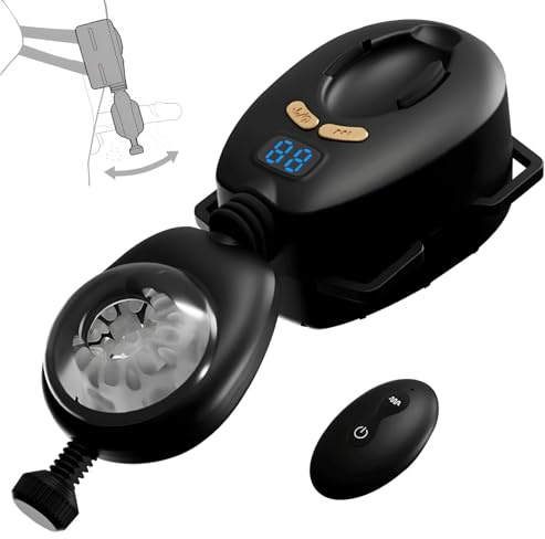 Mastrubrator für Manner Handfrei Gürtelstil Mit 9 Frequenz-Vibration + Schub-Strap-on-Masturbatoren Für Männer Sex Spielzeug Taschenmuschi Penis