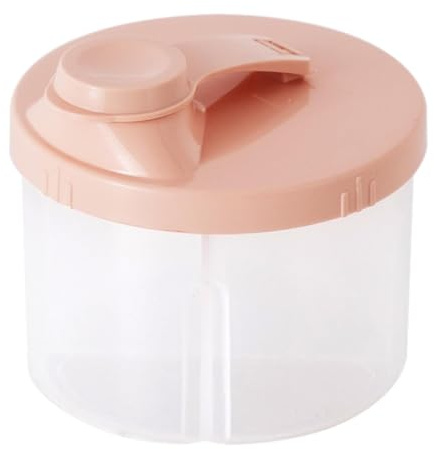 Récipient Pour Lait En Poudre, Doseur De Lait Bebe 4 Compartiment, Boîte Doseuse À Poudre De Lait, Conteneur Portatif De Casse-croûte En Poudre, Pour Les Collations, Lait En Poudre, 9,4 X 6 CM