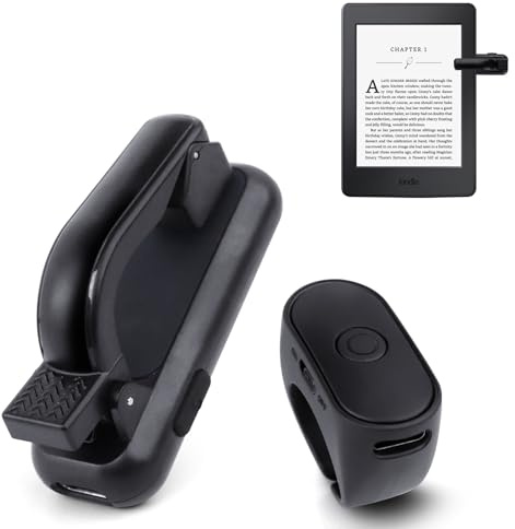 Télécommande RF pour Kindle, accessoires de lecture mains libres, télécommandes d'appareil photo, caméscope, tourne-page pour iPad, tablettes
