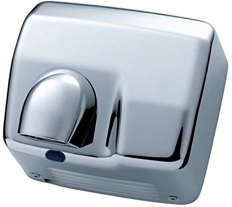 Asciugamani automatico a sensore - 23,5x20x26 cm - 2500w silver arielimp