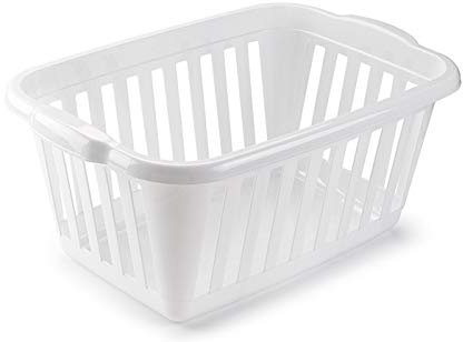 Acan - Cesta para la Ropa Rectangular Style Blanco
