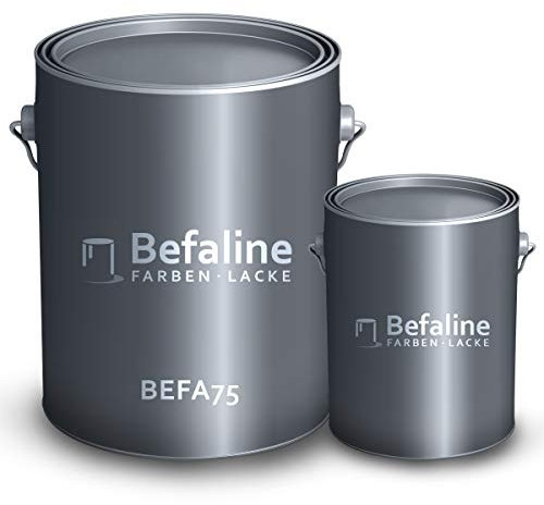 Befaline © BEFA-75 2K Steinteppich-Grundierung I 9kg transparentes 2K Epoxidharz I Primer für Tiefengrund, Absperrgrund, Haftgrund & Natursteinteppich I wasserfest & abriebfest I Made in Germany