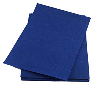 YYCRAFT Steife Filzbögen, dicker Filz, 22,9 x 30,5 cm, 12 Stück, Königsblau