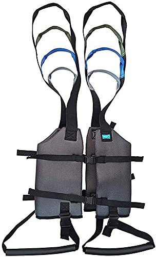 Generic Sollevatore per Imbracatura per Tutto Il Corpo, Imbracatura per Doccia per Vasca da Bagno per pazienti Imbracatura a U Divisa Riutilizzabile Imbracatura per Toilette con Supporto a Quattro p