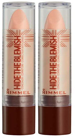 2x Rimmel London Hide The Blemish Correttore Stick 004 Natural Beige - 2 Correttori