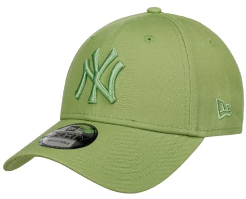 New Era 9Forty Yankees MLB Essential Cap Basecap Baseballcap Curved Brim NY York Damen/Herren - Metallschnalle, mit Schirm Frühling-Sommer Herbst-Winter