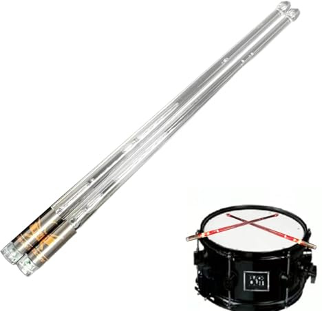 Baquetas LED Luminosas Con Luces Multicolor Para Batería Musical Luces
