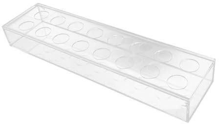 VINTORKY Acryl Rechteckige Vase Für Blumenarrangements Transparente Blumenschmuckbox Für Hochzeiten Feste Und Tischdekoration