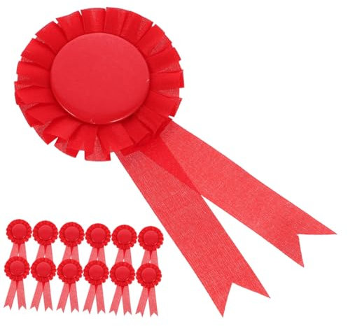 ERINGOGO 20stücke Kreative Leere Abzeichen Diy Ripsband Medaillen Für Auszeichnungen Praktische Badges Für Partys Und Büros Sicher Und Leicht Für Individuelle Gestaltung