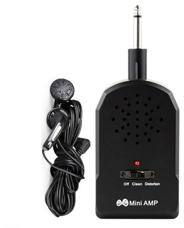 Small Chitarra Amp - Sistema di amplificatore senza Fili Portatile, Mini Altoparlante Chitarra Basso Elettrico | Pratica Ricaricabile Amp, Processore di effetti Studio Camera da Letto