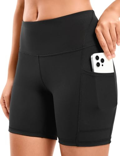 CAMBIVO Mallas Deporte Mujer, Leggins Deportivos Cintura Alta, Leggings Mallas Push up, Pantalones Yoga con Bolsillos para Yoga Pilates Gimnasio Deporte Gym Running