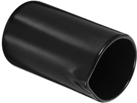 MOLUCKFU Pichet à Lait en Céramique Mat Noir 350 Ml Crémier Polyvalent pour Latte et Sauce Tasse à Café Ergonomique pour Préparation et Service Accessoire Pratique pour Baristas et