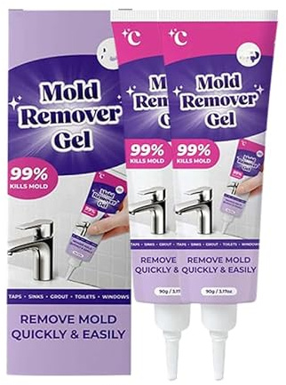 𝗠𝗼𝗹𝗱 Remover Gel 𝗦𝗰𝗵𝗶𝗺𝗺𝗲𝗹𝗲𝗻𝘁𝗳𝗲𝗿𝗻𝗲𝗿, 𝗠𝗼u𝗹𝗱 Remover Gel, Reinigungsgel 90g, 𝗦𝗰𝗵𝗶𝗺𝗺𝗲𝗹𝗲𝗻𝘁𝗳𝗲𝗿𝗻𝗲𝗿 Wand Bad für Fugen in Küche Wandreinigung Wall und Badezimmer 2PCs