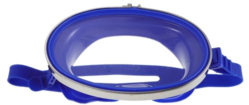 Mikinona Maschera Subacquea per Snorkeling e Giovani Lente Temperata Antiappannamento, Bordo in Silicone Morbido, Protezione UV e Cinturini Regolabili, per Piscine e Attività All'aperto