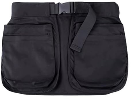 QUILSTM Tablier de dresseur canin, vêtement pour éducateur canin, sac de rangement multifonctionnel pour serveur coiffeur, ceinture de sport