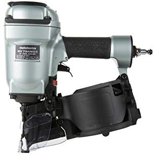 Metabo HPT Coil Pallet Nailer | High Capacity Side Load Magazine | 3-Inch x .131 Wire or Plastic Nails | NV75AN(S1)